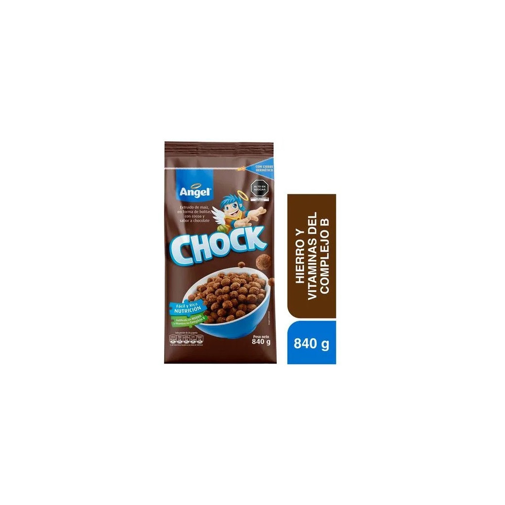 Cereal ÁNGEL Chocolate Bolsa 840g
