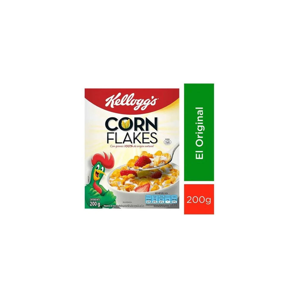 Cereal KELLOGG'S Corn Flakes Caja 200g