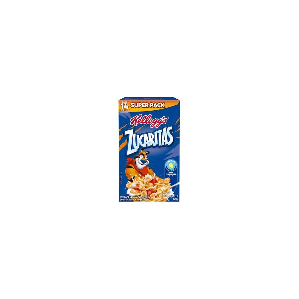 Cereal KELLOGGS Zucaritas Caja 420g Cereal KELLOGGS Zucaritas Caja 420g