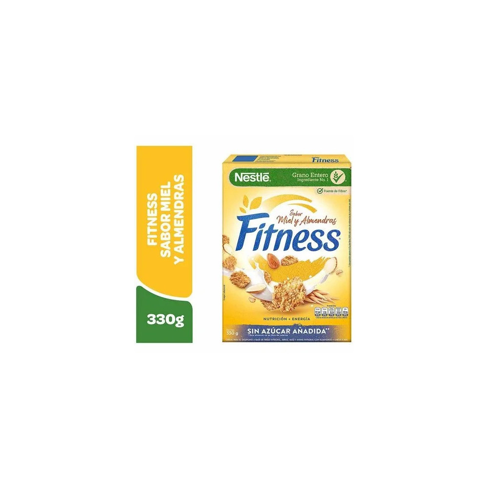 Cereal NESTLÉ Fitness Miel Almendra Caja 330g