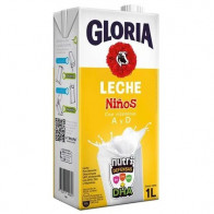Leche GLORIA UHT Fresca niños 1 a 5 años Caja 1L
