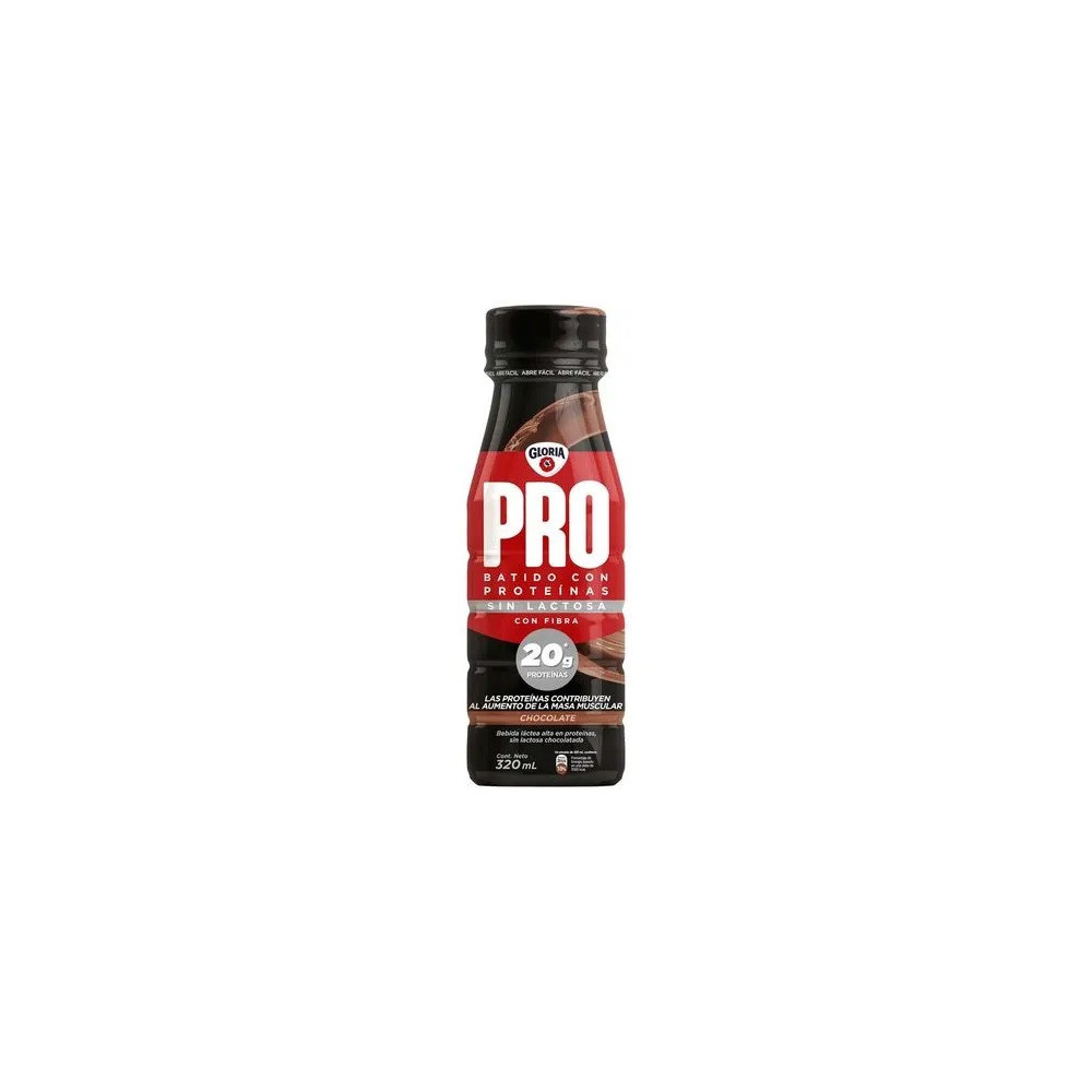 Batido Protéico GLORIA Pro Chocolate Botella 320ml
