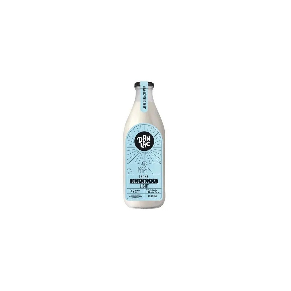Leche Deslactosada Light DANLAC Botella 900ml