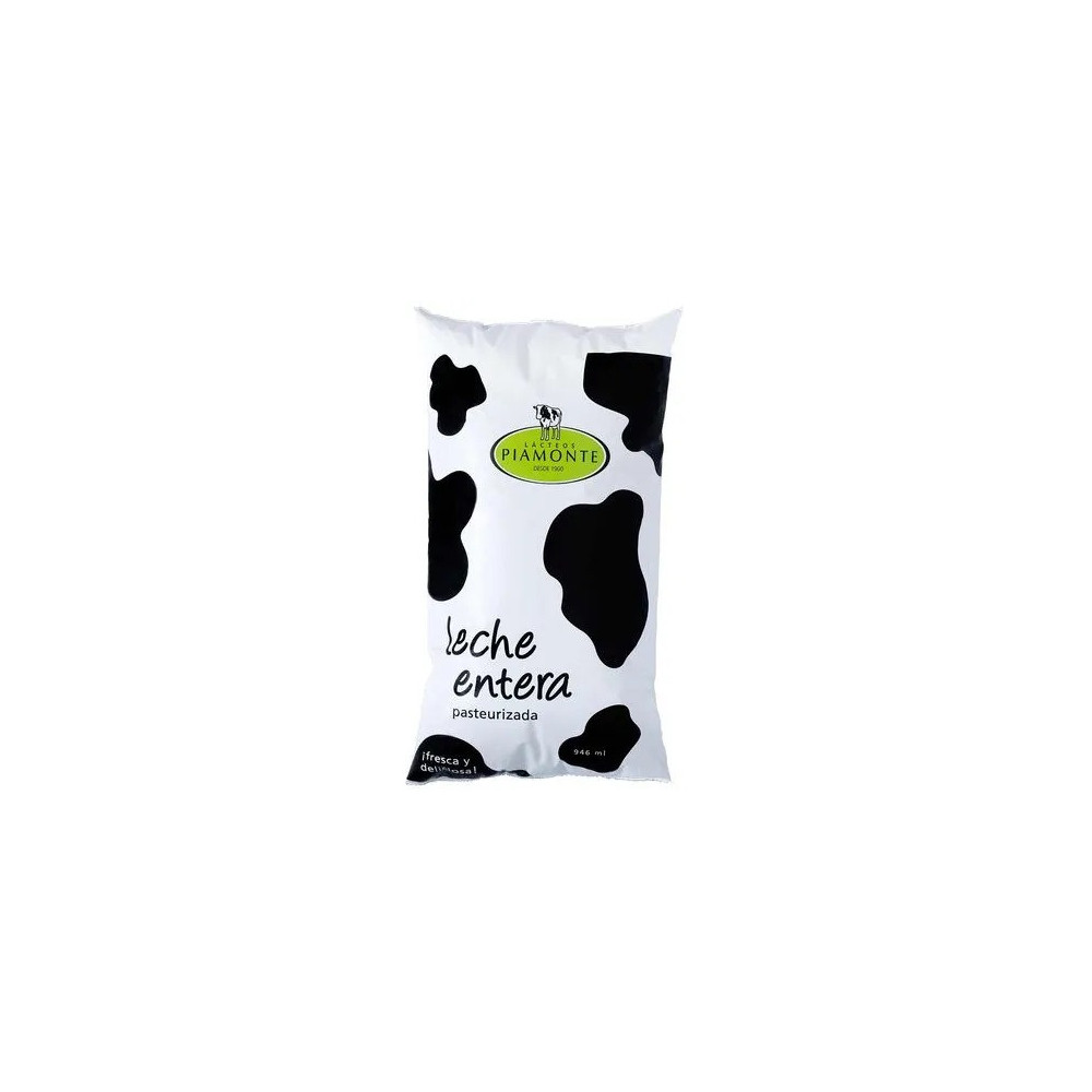 Leche Entera PIAMONTE Bolsa 946ml