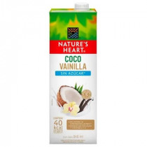 Bebida de Coco y Vainilla NATURE'S HEART sin Azúcar Caja 946ml