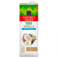 Bebida de Coco y Vainilla NATURE'S HEART sin Azúcar Caja 946ml