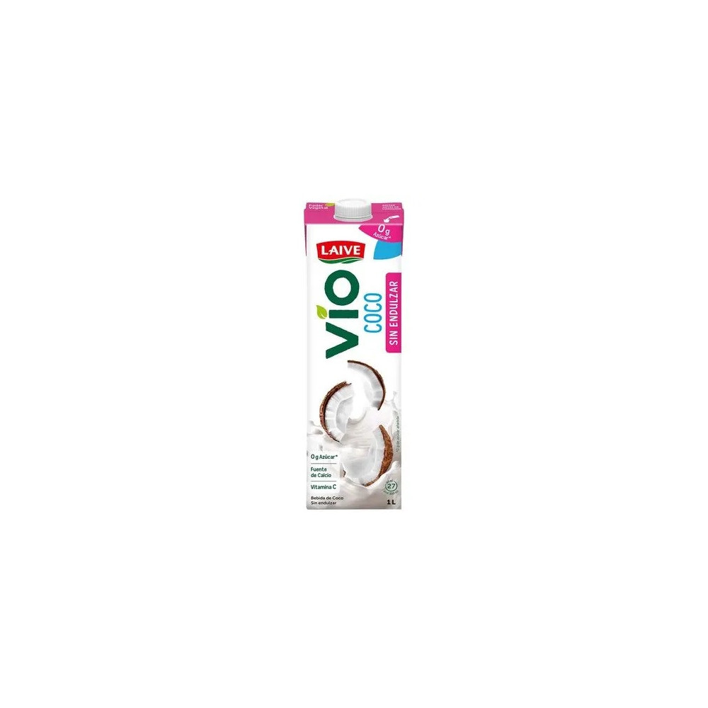 Bebida de Coco LAIVE Vio sin Endulzante Tetrapack 946ml