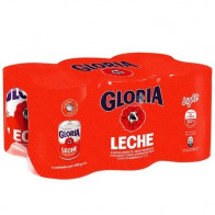 Leche Light GLORIA Lata 390g Paquete 6unidades