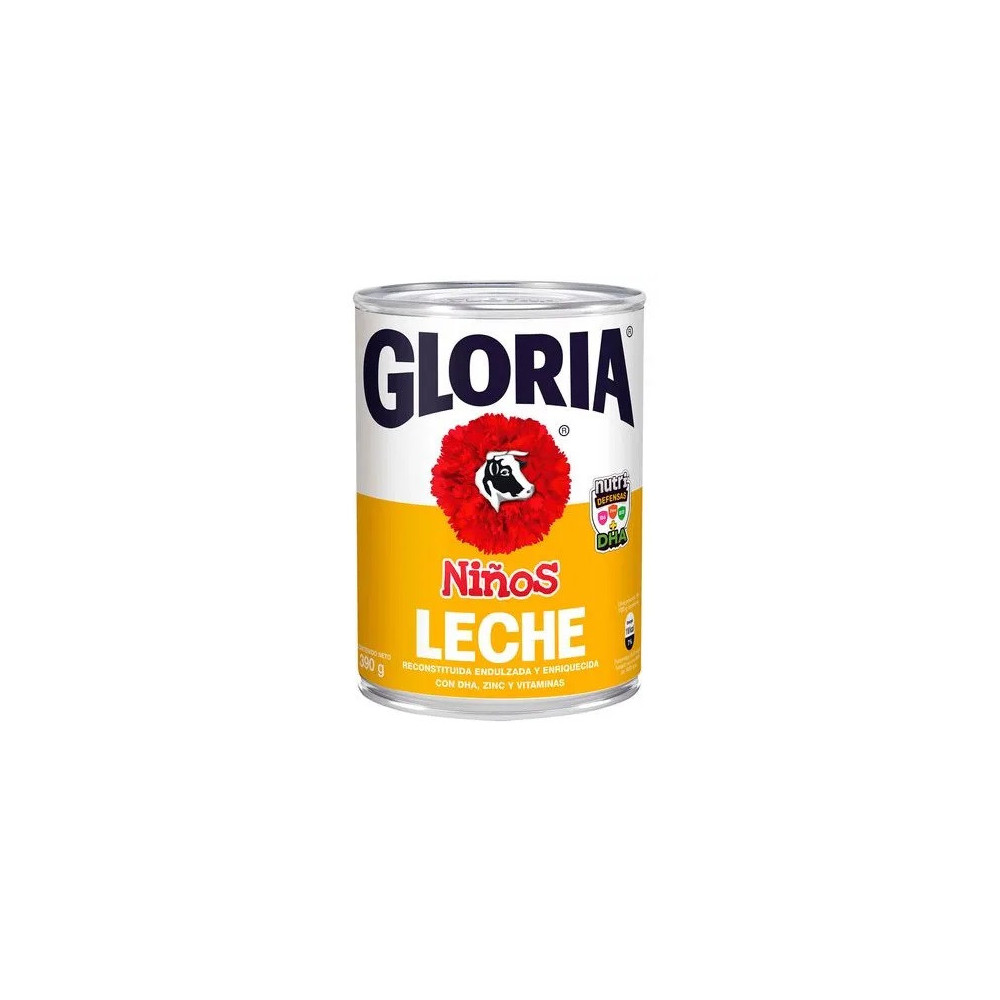 Leche GLORIA Niños Lata 390g