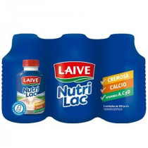 Mezcla Láctea LAIVE Nutrilac Botella 390g Paquete 6unidades