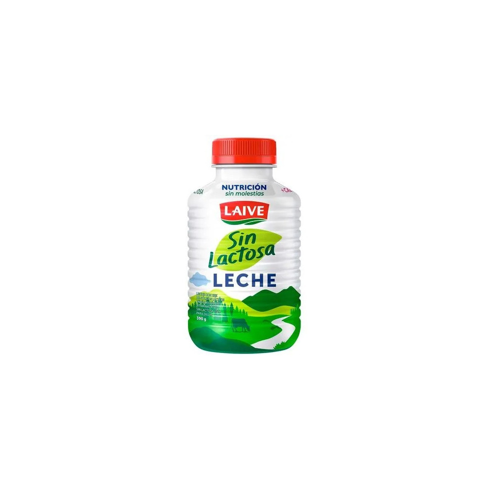 Leche sin Lactosa LAIVE Botella 390g