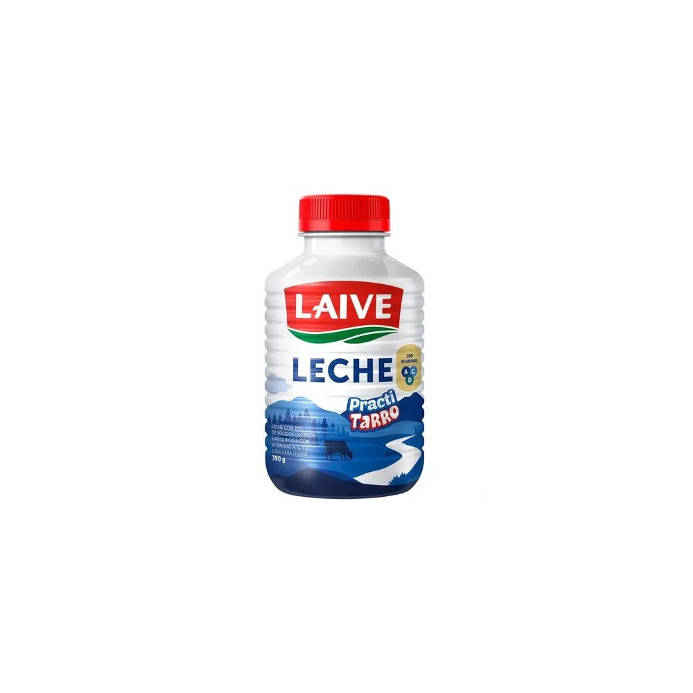 Leche sin Lactosa LAIVE Pacti Tarro Botella 390g