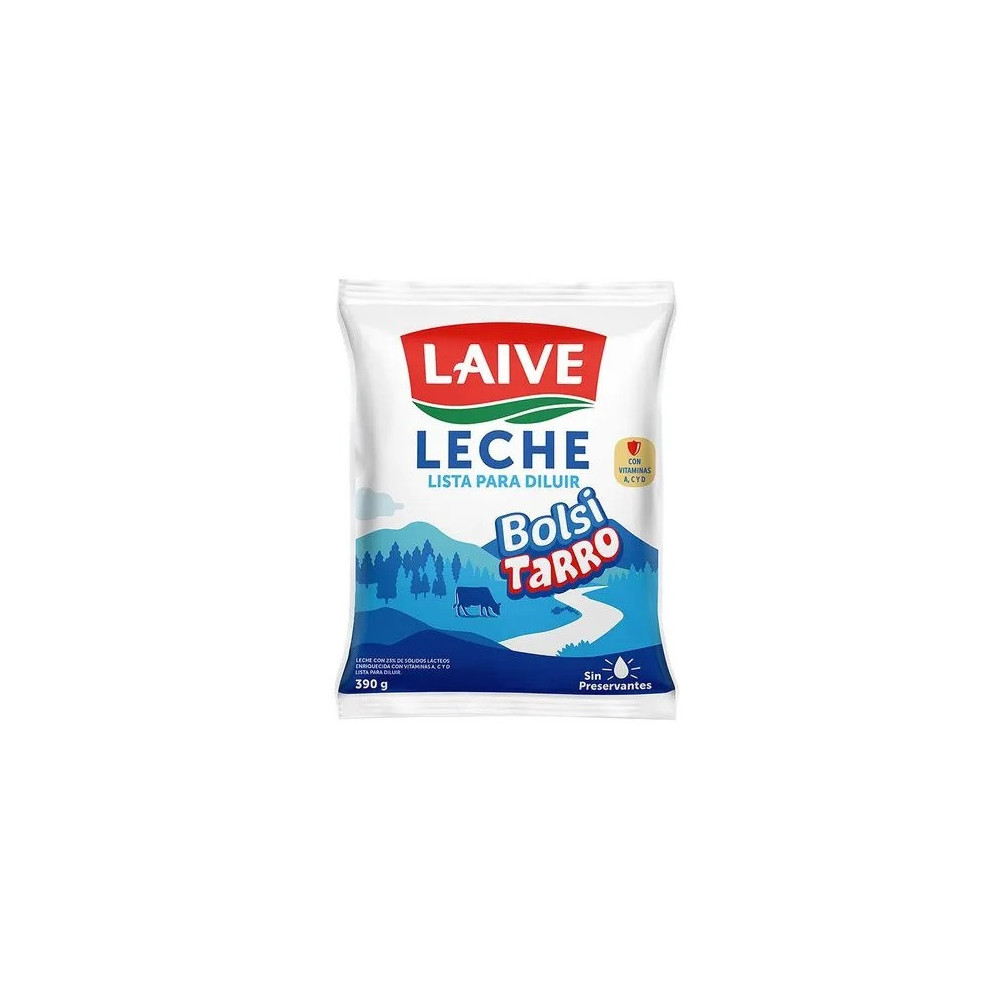 Leche LAIVE Bolsitarro Bolsa 390g