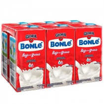 Mezcla Láctea Light BONLÉ Caja 480g Paquete 6unidades