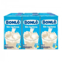 Mezcla Láctea BONLÉ sin Lactosa Caja 480g Paquete 6unidades