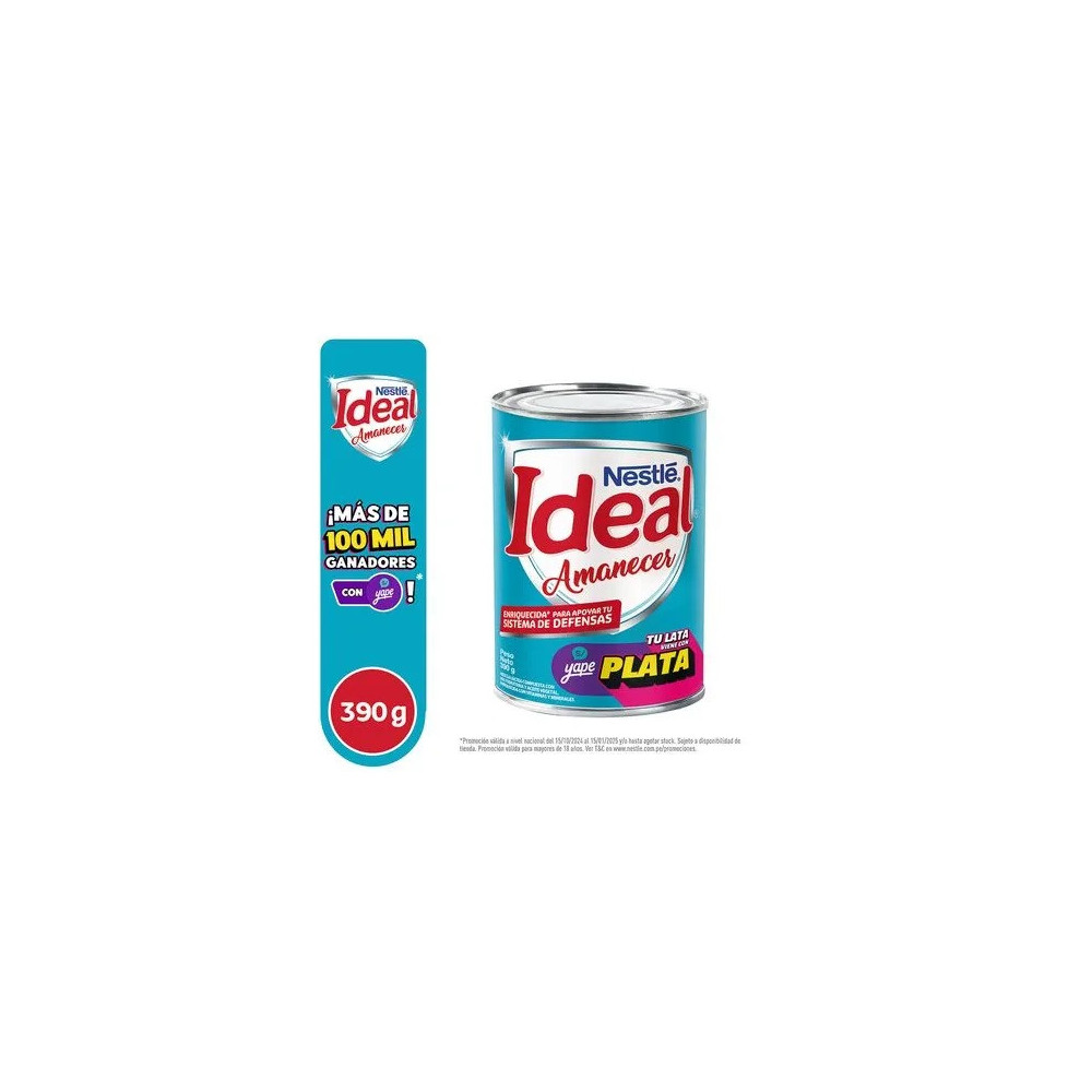 Mezcla Láctea IDEAL Amanecer Lata 390g