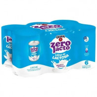 Leche GLORIA Zero Lacto Lata 390g Paquete 6unidades