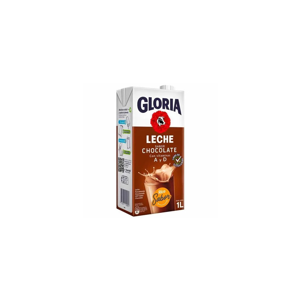 Leche GLORIA UHT Chocolatada Caja 1L