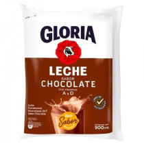 Leche Chocolatada UHT GLORIA Bolsa 900ml