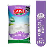 Crema de leche LAIVE Repostería Bolsa 946ml
