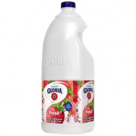Yogurt Parcialmente Descremado GLORIA Sabor a Fresa Galonera 1.7Kg