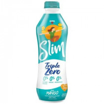 Yogurt GLORIA Slim Triple Zero Sabor a Mango Botella 1Kg