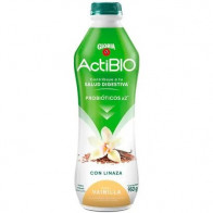 Yogurt GLORIA ActiBio con Linaza Sabor a Vainilla Botella 950g