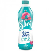 Yogurt Descremado Edulcorado GLORIA Slim Fresa Botella 1Kg