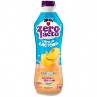 Yogurt Zero Lactosa GLORIA Sabor a Durazno Botella 1Kg