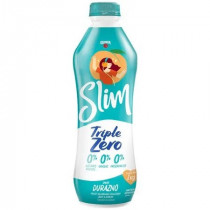 Yogurt Descremado GLORIA Slim Durazno Botella 1Kg