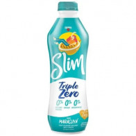 Yogurt GLORIA Slim Triple Zero Sabor a Maracuyá Botella 1Kg