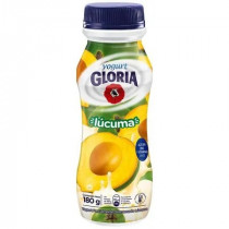 Yogurt Bebible GLORIA Sabor a Lúcuma Botella 180g