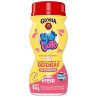 Alimento Lácteo Probiótico GLORIA Yoguito Sabor a Fresa Botella 80g