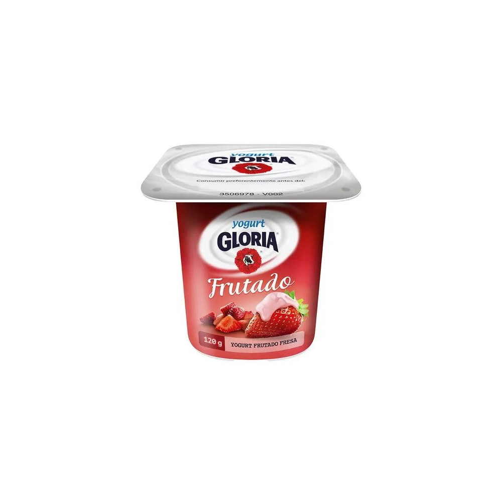 Yogurt GLORIA Frutado Fresa Vaso 120g Yogurt GLORIA Frutado Fresa Vaso 120g