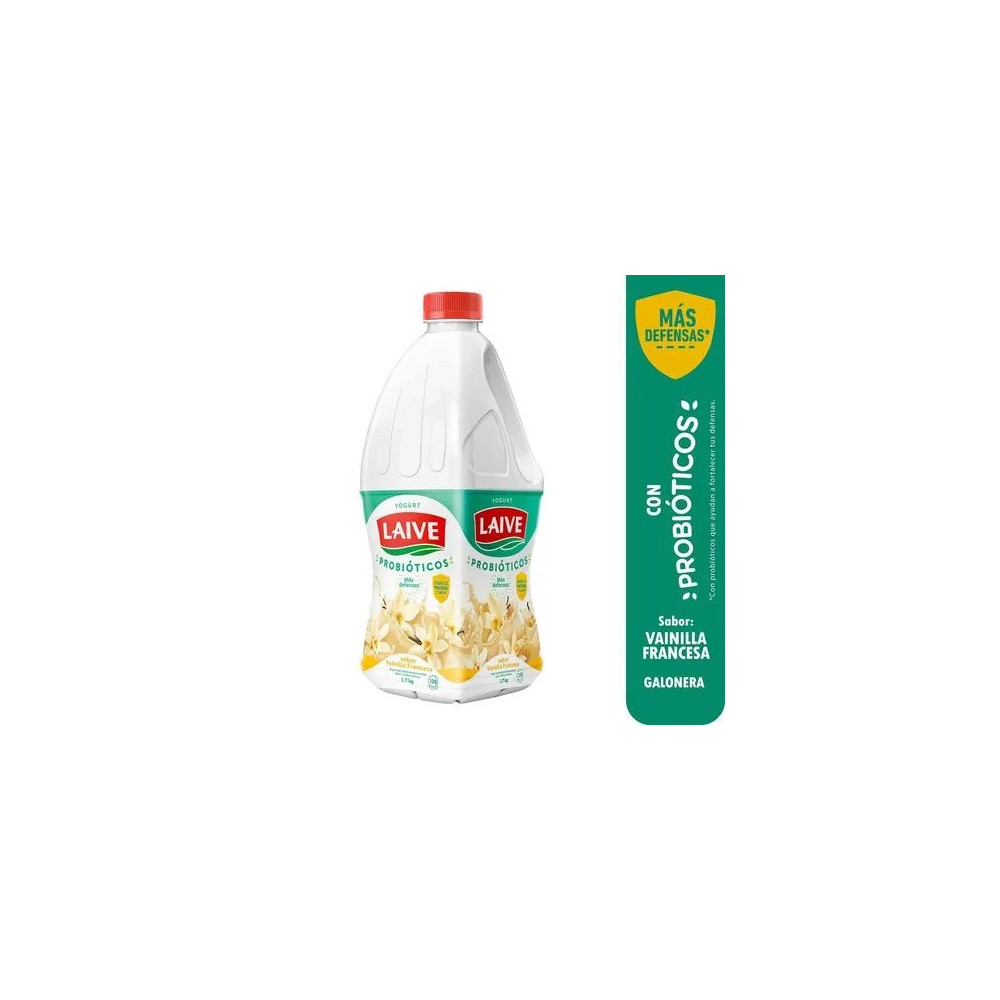Yogurt Bebible LAIVE Bio Sabor a Vainilla Galonera 1.7Kg Yogurt Bebible LAIVE Bio Sabor a Vainilla Galonera 1.7Kg