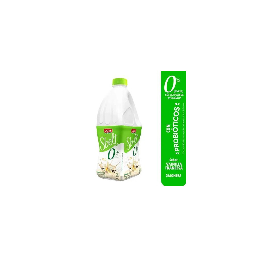 Yogurt LAIVE Sbelt Sabor a Vainilla Galonera 1.7Kg Yogurt LAIVE Sbelt Sabor a Vainilla Galonera 1.7Kg
