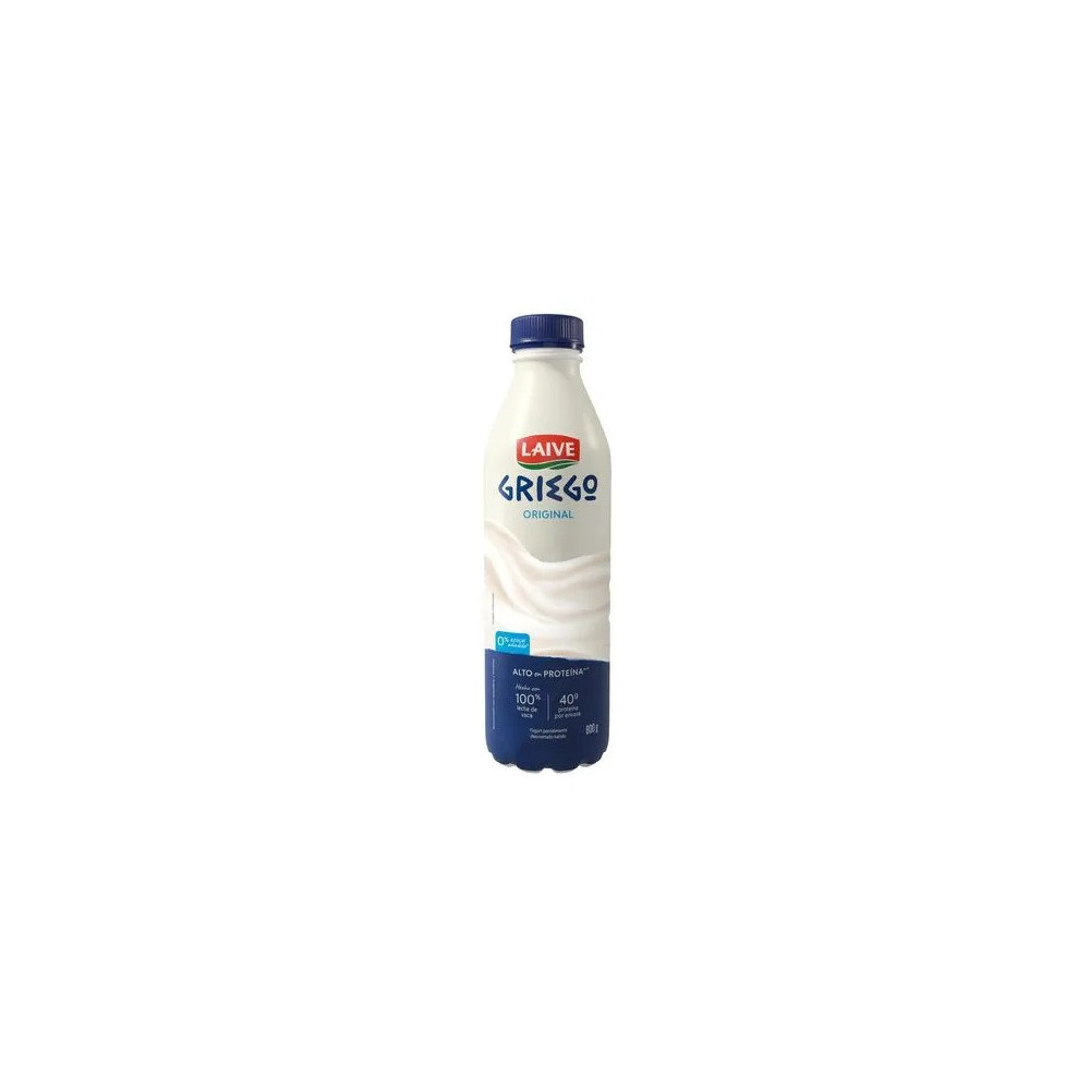 Yogurt Griego Natural LAIVE Botella 800g Yogurt Griego Natural LAIVE Botella 800g