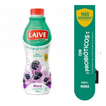 Yogurt Bebible LAIVE Bio Sabor a Mora Botella 946g