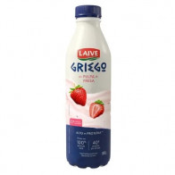 Yogurt Griego LAIVE Sabor a Fresa Botella 800g