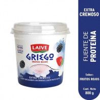 Yogurt Griego LAIVE Frutos Rojos Pote 800g