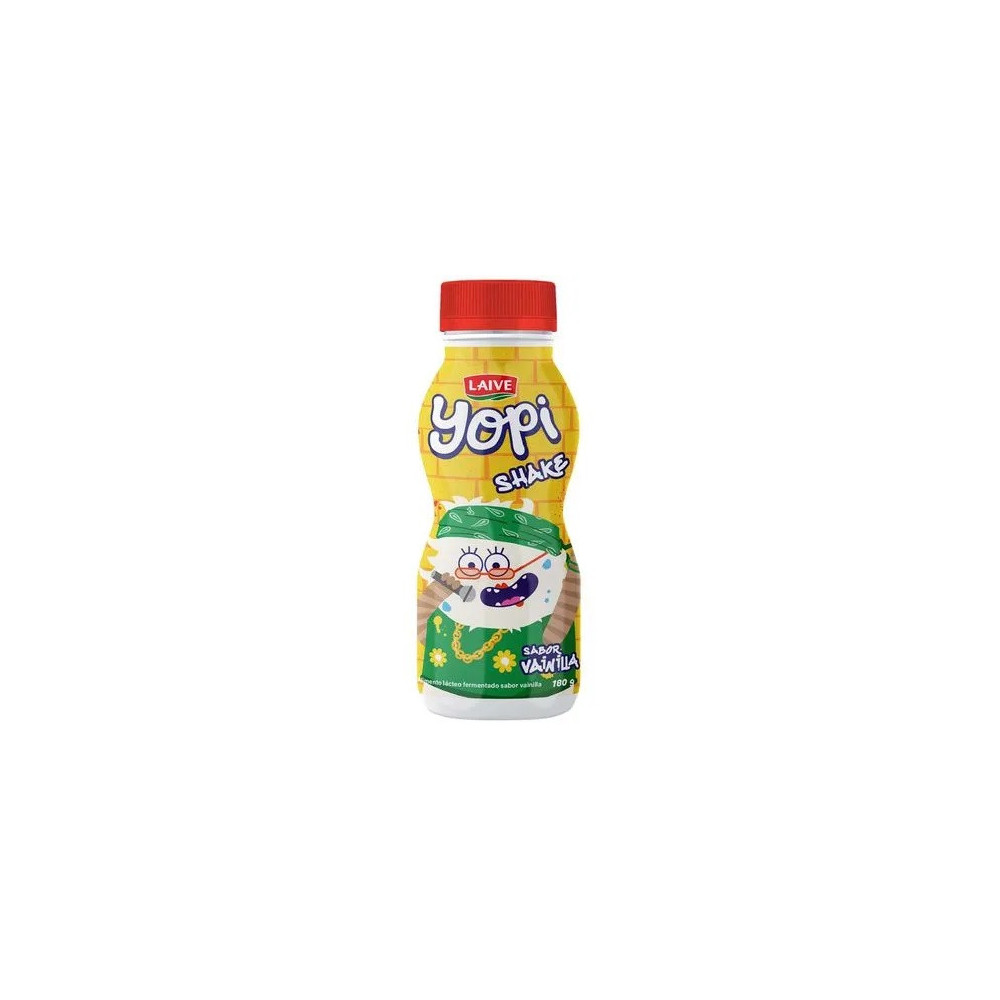 Alimento Lácteo LAIVE Yopi Shake Sabor a Vainilla Botella 180g Alimento Lácteo LAIVE Yopi Shake Sabor a Vainilla Botella 180g