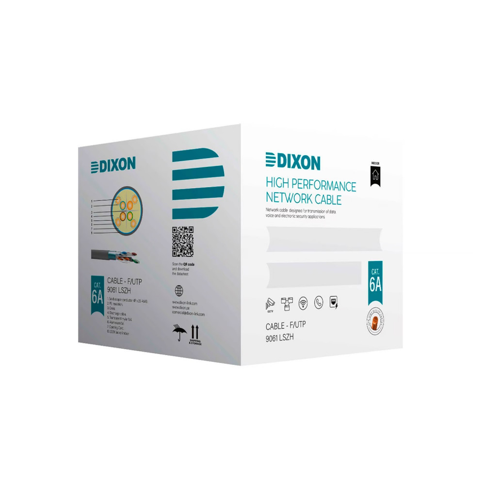 CABLE DE RED DIXON 9061 CAT.6A CABLE DE RED DIXON 9061 CAT.6A