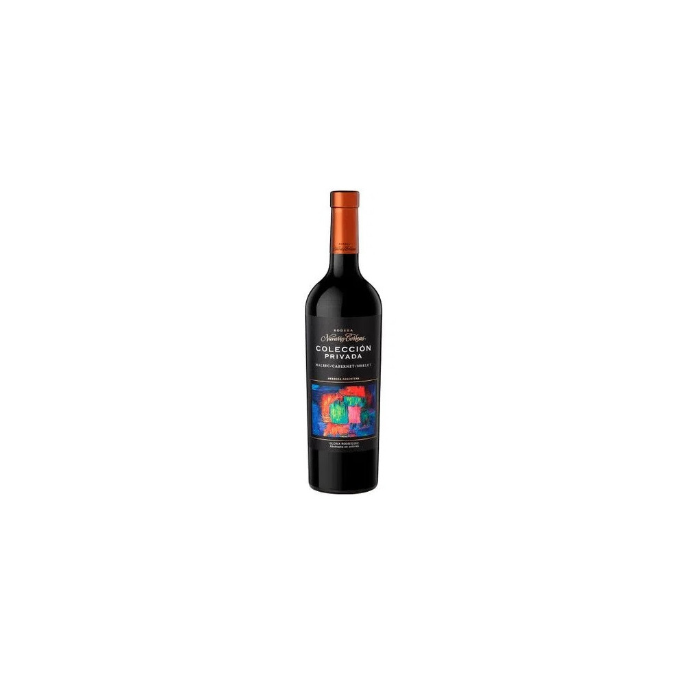 Vino Tinto NAVARRO CORREAS Colección Privada Malbec Cabernet Merlot Botella 750ml