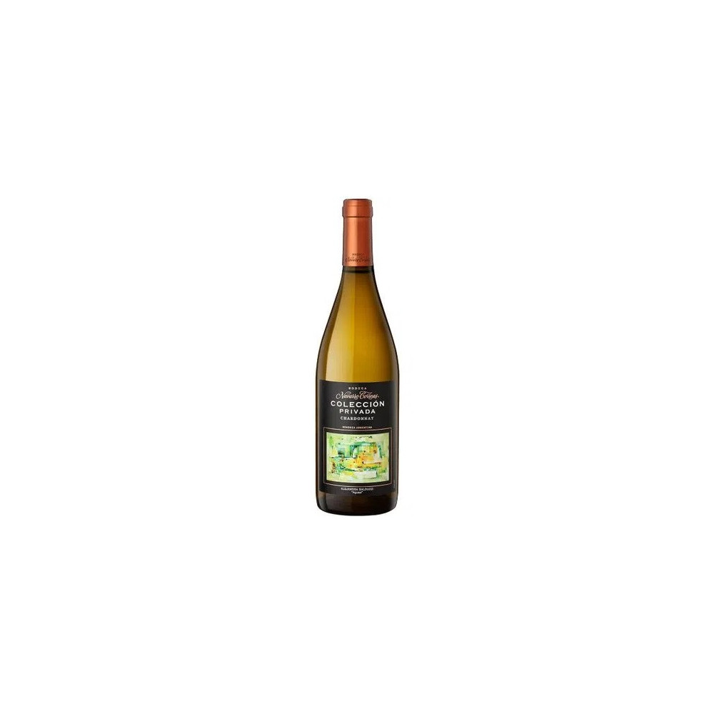 Vino Blanco NAVARRO CORREAS Colección Privada Chardonnay Botella 750ml
