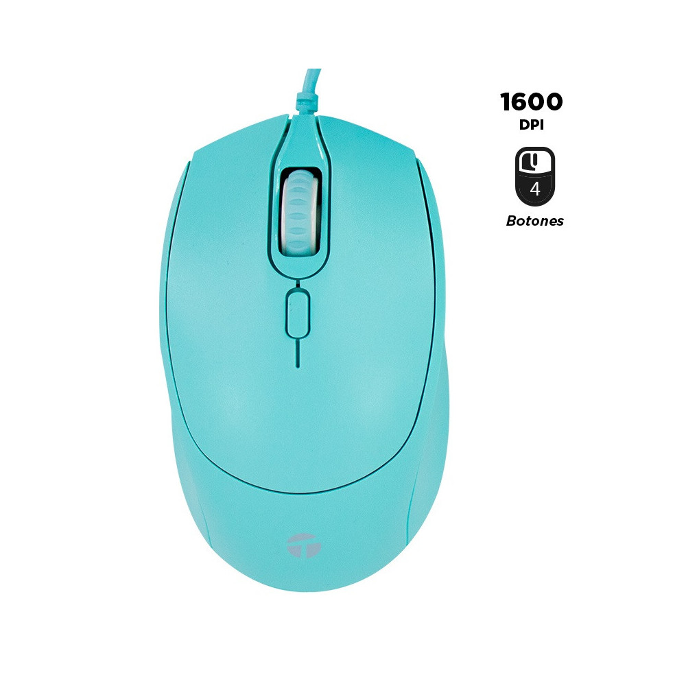 Mouse óptico TEROS TE-1227S Mouse óptico TEROS TE-1227S