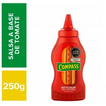 Ketchup COMPASS con Chisguete Frasco 250g
