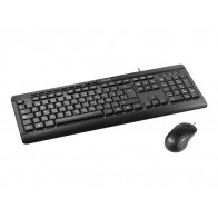 Klip Xtreme KCK-251S DeskMate - Juego de teclado y ratón - USB