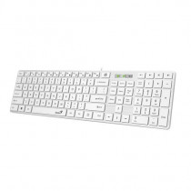 TECLADO GENIUS SMART SLIMSTAR 126 USB MULTIMEDIA WHITE (31310017409)