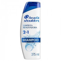 Shampoo H&S Limpieza Renovadora 2en1 Frasco 375ml