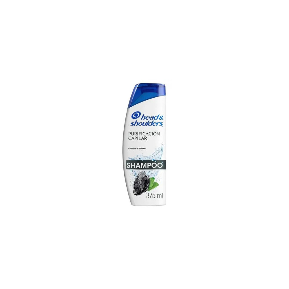 Shampoo HEAD & SHOULDERS Carbón Activado Frasco 375ml Shampoo HEAD & SHOULDERS Carbón Activado Frasco 375ml